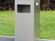 室內方形不銹鋼煙灰垃圾桶